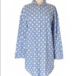 Old Navy Polka Dot Button Up Shirt